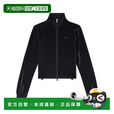 1h可退 香港直邮DIESEL 女士卫衣 A232120ADCQ9XX AW2026 黑色 立