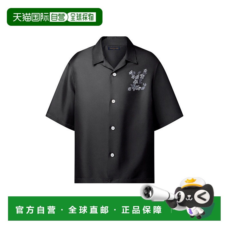1h可退 欧洲直邮LV(2025)丝绸印花标志性衬衫