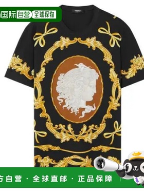 1h可退 香港直邮versace 范思哲 男士 Cameo T恤 10192111A14168