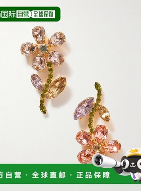 香港直邮JENNIFER BEHR 珍妮弗 贝尔 女士 Dorian 镀金水晶耳环 5