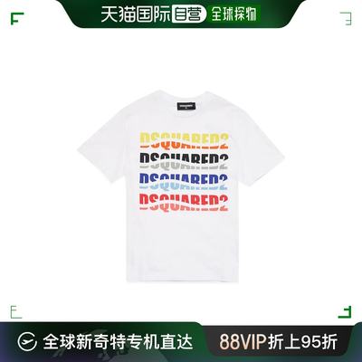 香港直邮Dsquared2 logo印花短袖T恤 DQ2104D004G