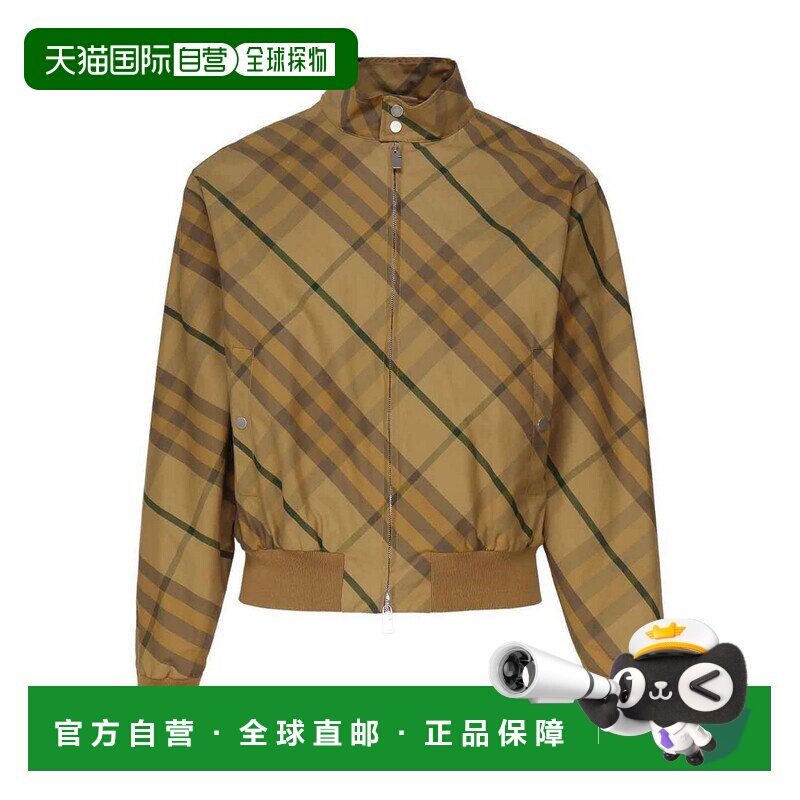 欧洲直邮BURBERRY 男士夹克 8081418 CO 黑色 Che【付后1h可退】