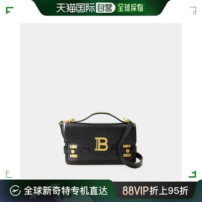 欧洲直邮B-Buzz 24 Crossbody - Balmain - Leather - Black