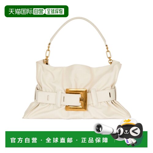 Balmain Anthem 中号皮革单肩包 FN1KK990LVGX手【付后1h可退】