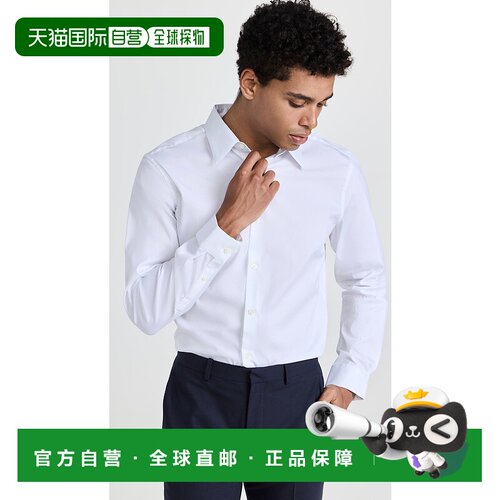 香港直邮THEORY 希尔瑞 男士 Sylvain Good 棉质衬衣