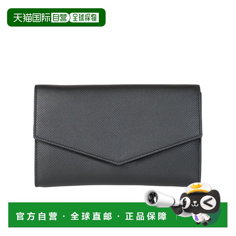 1h可退 香港直邮THE ROW 女士手拿包 W1600L72SBLSG SS2024 黑色图片