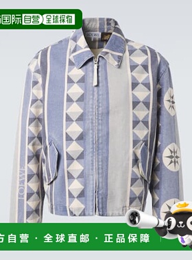 1h可退 香港直邮LOEWE 罗意威 男士 Paula's Ibiza 印花牛仔套头