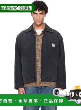 香港直邮CARHARTT WIP 男士 黑色 OG Detroit 牛仔夹克 I036259