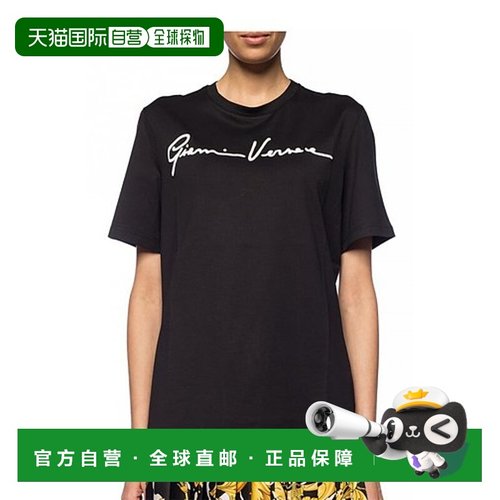 香港直邮Versace logoT恤 A85757A228806A2024范思哲
