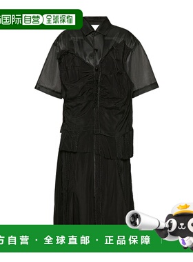 香港直邮Maison Margiela Decortique 衬衫式连衣裙 S51DD0027MTJ