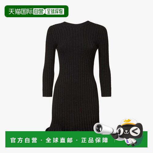 1h可退 香港直邮FENDI 女士连衣裙 FZDD81AUZYF0GME AW2025 黑色