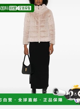 香港直邮Herno 立领人造毛皮羽绒服 PI001935D12630高端流行休闲