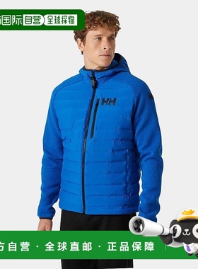 自营欧洲直邮Helly Hansen 男士蓝色北冰洋混合聚酯羽绒服外套