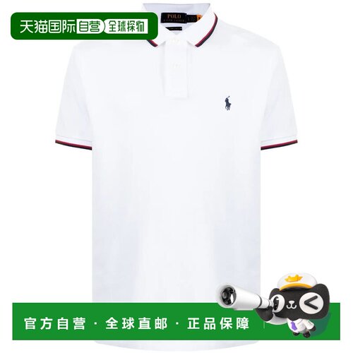 自营 Polo Ralph Lauren Polo 拉夫 劳伦 男士 短袖针织撞色Polo