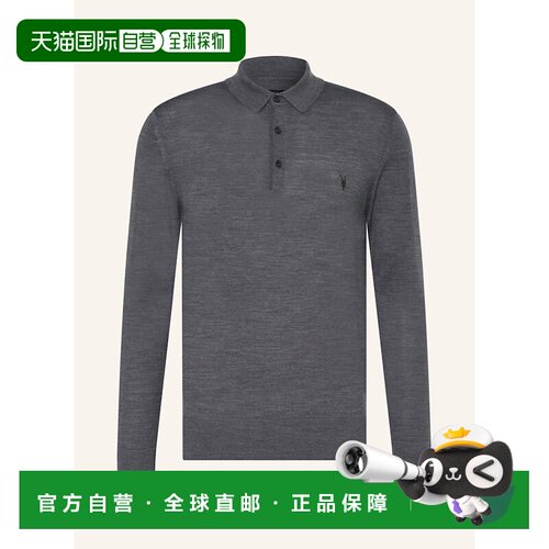 1h可退 香港直邮ALL SAINTS 男士T恤 100169995114000 CO 灰色 Kn
