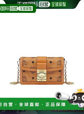 1h可退 香港直邮MCM 女士 迷你Tracy Visetos链条单肩包 MWRBAWO0