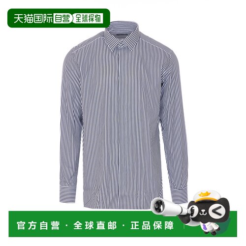 1h可退 香港直邮TOM FORD 男士衬衫 HRVF01CSP16WNA SS2026 蓝色