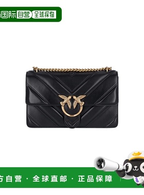 1h可退 香港直邮Pinko 品高 女士 翻盖单肩包 104549A26Z