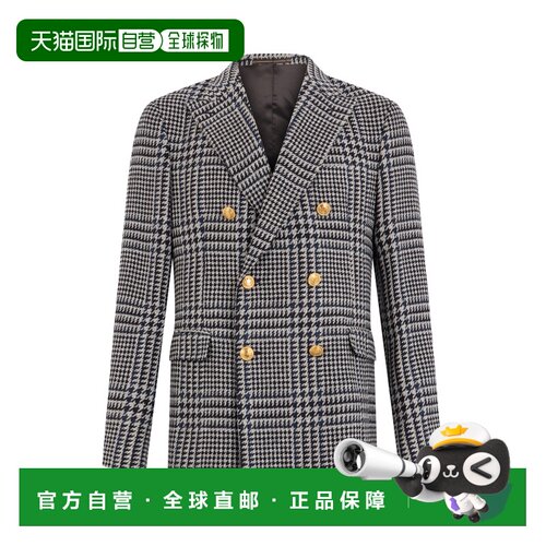 SLOWEAR 男士西服 63I01740412820 AW2026 花色 Wool double-brea