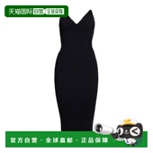 时尚 香港直邮Coperni 舒适 BLACK 黑色夏装 女士 紧身连衣裙
