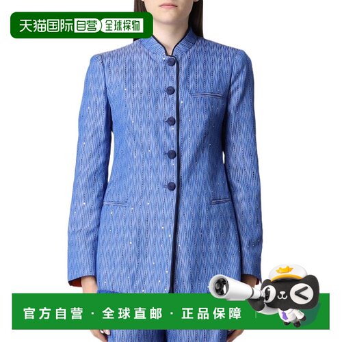 香港直邮EMPORIO ARMANI 女士西服 ING2CTI2171017 SS2022外套
