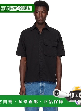 1h可退 香港直邮Stone Island 石头岛 男士 黑色 1100007 SUPIMA