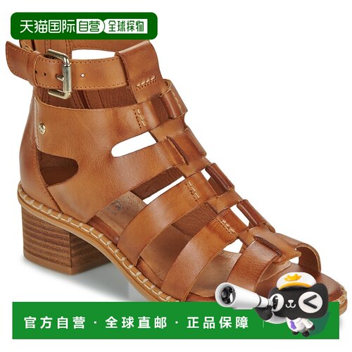 欧洲直邮Pikolinos 派高雁 女鞋 春夏 凉鞋 BLANES W3H新款编织鞋