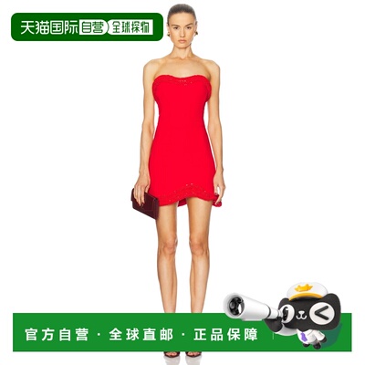 1h可退 香港直邮Simkhai 女士 Saskia 迷你连衣裙 1251031E包臀裙