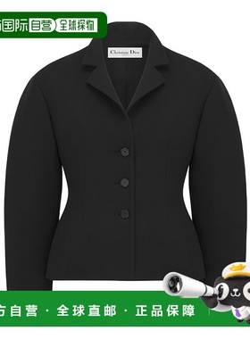 香港直邮Dior 翻领长袖西装外套 551V56A1166迪奥羊毛
