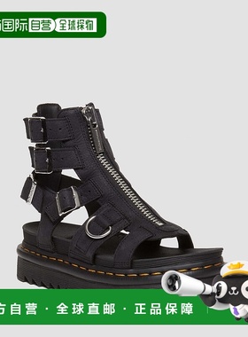 自营欧洲直邮DrMartens马丁大夫 Olson女士Tumbled Nubuck皮革拉