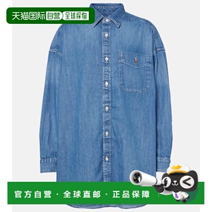 香港直邮Polo Ralph Lauren Polo 拉夫 劳伦 女士 牛仔布衬衫