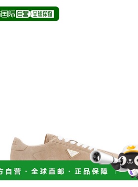 香港直邮Prada 普拉达 男士 三角形標誌繫帶運動鞋 F0379运动鞋