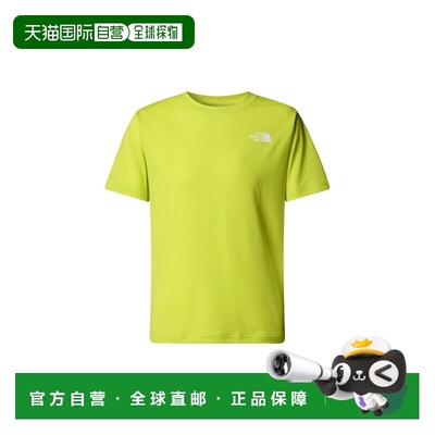 1h可退 香港直邮the north face 北面 女童 带LogoT恤童装 NF0A8D