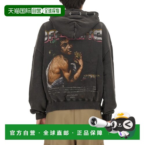 欧洲直邮off-white 男士 帽衫运动夹克衫