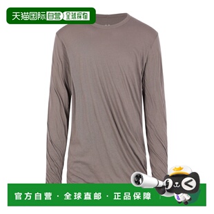 1h可退 香港直邮Rick Owens 长袖T恤 RU01F2258UCDB