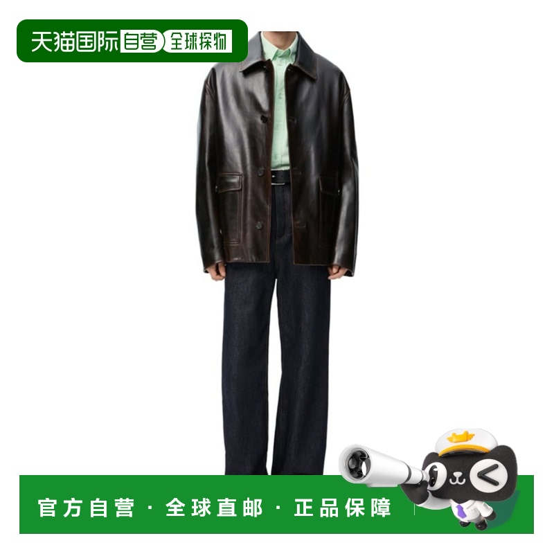 香港直邮Loewe 单排扣皮夹克 H526Y34L11罗意威经典