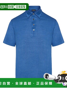 香港直邮Zegna 短袖Polo衫 UD376A7D784杰尼亚翻领男装