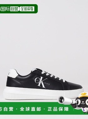 欧洲直邮CALVIN KLEIN 女士运动鞋YW0YW00823BDS厚底