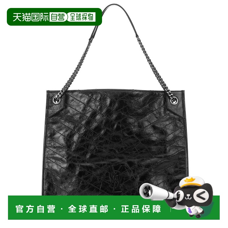 1h可退 香港直邮Saint Laurent 圣罗兰 女士 Niki 大号皮革手提包