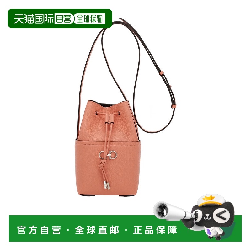 香港直邮Salvatore Ferragamo Gancini 迷你单肩包 212970
