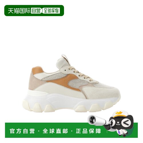香港直邮Hogan 圆头系带运动鞋 HXW5400DG60T75厚底老爹鞋
