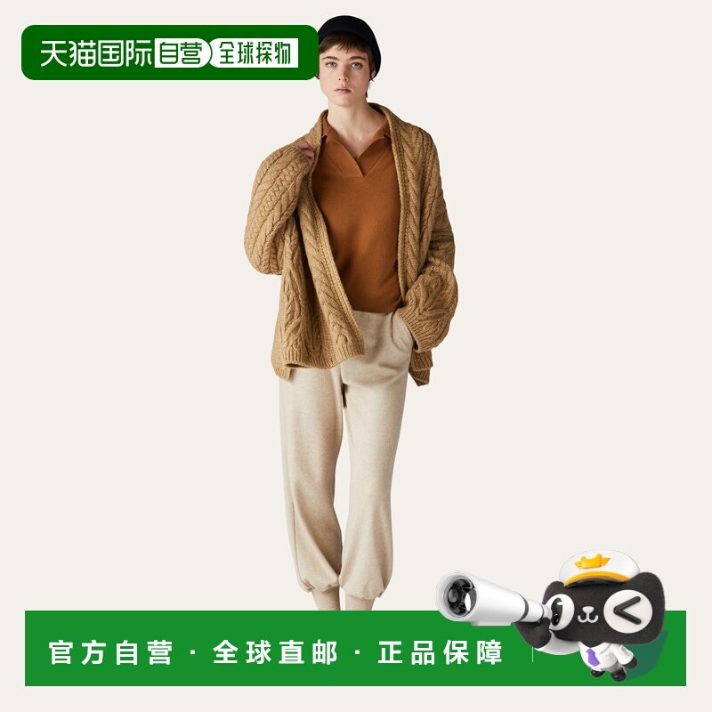 自营欧洲直邮Loro Piana 女士棕色羊驼毛Polo衫长袖,女装/女士精品,POLO衫,淘宝优惠券,粉丝福利购,淘宝优惠卷