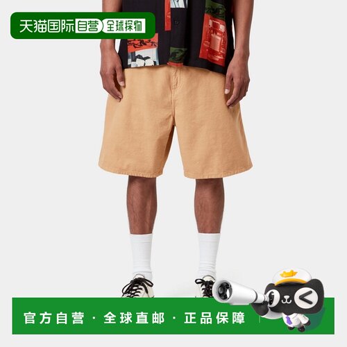 自营欧洲直邮Carhartt WIP Walter Single Knee男士卡其色棉质工