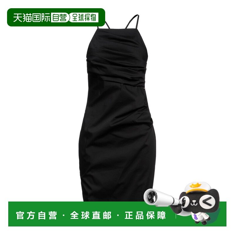 1h可退 香港直邮Pinko 品高 女士 夏装连衣裙 black黑色 舒适时尚,女装/女士精品,连衣裙,淘宝优惠券,粉丝福利购,淘宝优惠卷