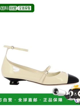 【99新未使用】香港直邮Miu Miu 圆头低跟鞋 5I079EF02506E缪缪