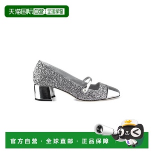 1h可退 香港直邮Jimmy Choo 周仰杰 女士 ELISA45JBZ 亮片高跟鞋