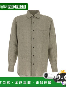 香港直邮Loro Piana 诺悠翩雅 男士 Andre 衬衫 FAP4340