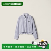 长袖 欧洲直邮MIU 年产品 府绸衬衫 MIU 2025