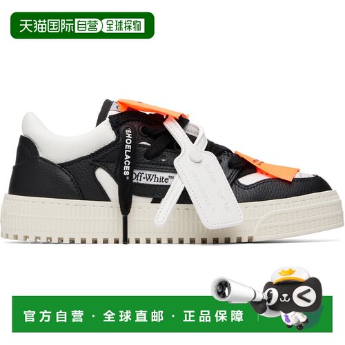 香港直邮off-white 女士 黑色 & 白色 Low Top 3.0 Off Court 运
