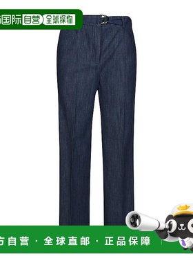 1h可退 欧洲直邮INCOTEX 女士休闲裤 175901D6315810BLUCHIARO